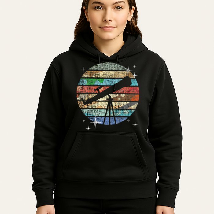 Planets Of Solar System Telescope Astronomy Science Fan Hoodie