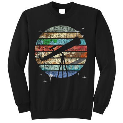 Planets Of Solar System Telescope Astronomy Science Fan Sweatshirt