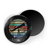 Planets Of Solar System Telescope Astronomy Science Fan Magnet