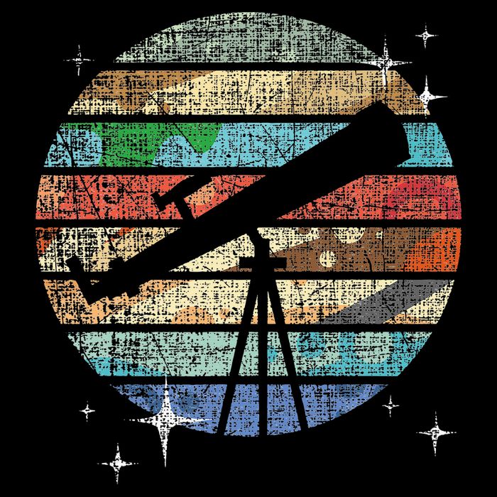 Planets Of Solar System Telescope Astronomy Science Fan Tank Top