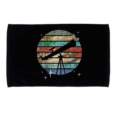 Planets Of Solar System Telescope Astronomy Science Fan Microfiber Hand Towel