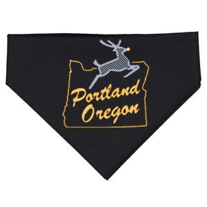 Portland Oregon Swea USA-Made Doggie Bandana