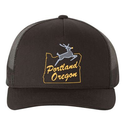 Portland Oregon Swea Yupoong Adult 5-Panel Trucker Hat