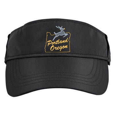 Portland Oregon Swea Adult Drive Performance Visor