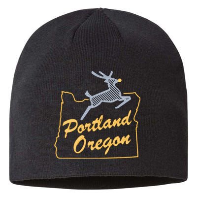 Portland Oregon Swea Sustainable Beanie