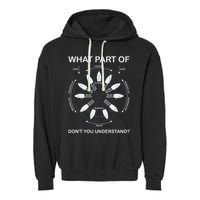 Points Of Sail Manoeuvre Sailing Ship Sailor Garment-Dyed Fleece Hoodie