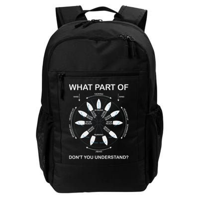 Points Of Sail Manoeuvre Sailing Ship Sailor Backpack