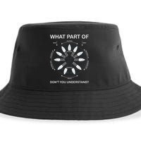 Points Of Sail Manoeuvre Sailing Ship Sailor Sustainable Bucket Hat