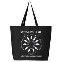 Points Of Sail Manoeuvre Sailing Ship Sailor 25L Jumbo Tote