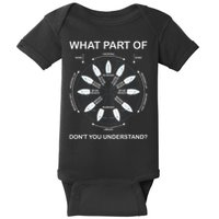 Points Of Sail Manoeuvre Sailing Ship Sailor Baby Bodysuit