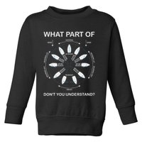Points Of Sail Manoeuvre Sailing Ship Sailor Toddler Sweatshirt