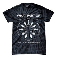 Points Of Sail Manoeuvre Sailing Ship Sailor Tie-Dye T-Shirt