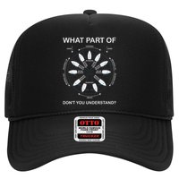 Points Of Sail Manoeuvre Sailing Ship Sailor Trucker Hat