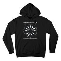 Points Of Sail Manoeuvre Sailing Ship Sailor Tall Hoodie
