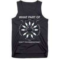 Points Of Sail Manoeuvre Sailing Ship Sailor Tank Top