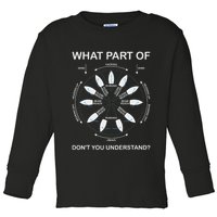 Points Of Sail Manoeuvre Sailing Ship Sailor Toddler Long Sleeve Shirt