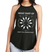 Points Of Sail Manoeuvre Sailing Ship Sailor Women's Perfect Tri Rocker Tank