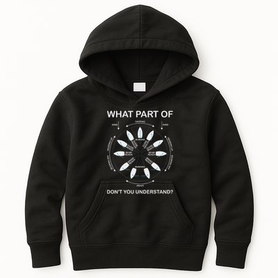 Points Of Sail Manoeuvre Sailing Ship Sailor Kids Hoodie