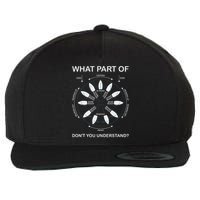 Points Of Sail Manoeuvre Sailing Ship Sailor Wool Snapback Cap