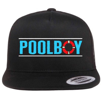Poolboy Outdoor Swimming Pool Flatbill Hat