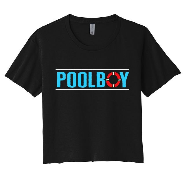 Poolboy Outdoor Swimming Pool Crop Top