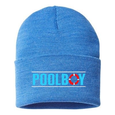 Poolboy Outdoor Swimming Pool Sustainable Knit Beanie