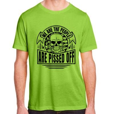 Pissed Off Skull Art Adult ChromaSoft Performance T-Shirt