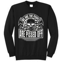 Pissed Off Skull Art Sweatshirt