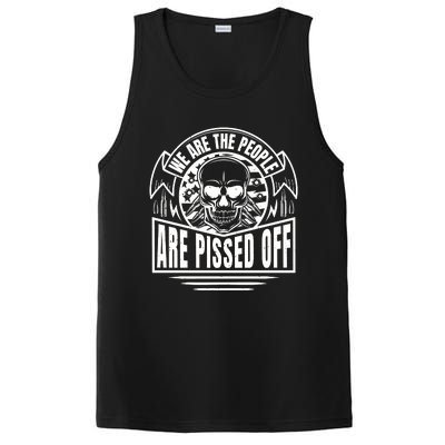 Pissed Off Skull Art PosiCharge Competitor Tank