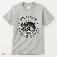 Protect Opossum Support Lgbt Pride Tall T-Shirt