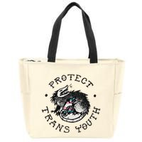 Protect Opossum Support Lgbt Pride Zip Tote Bag