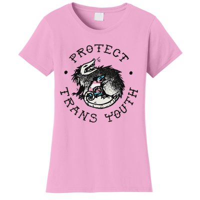 Protect Opossum Support Lgbt Pride Women's T-Shirt