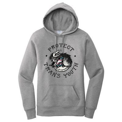 Protect Opossum Support Lgbt Pride Women's Pullover Hoodie