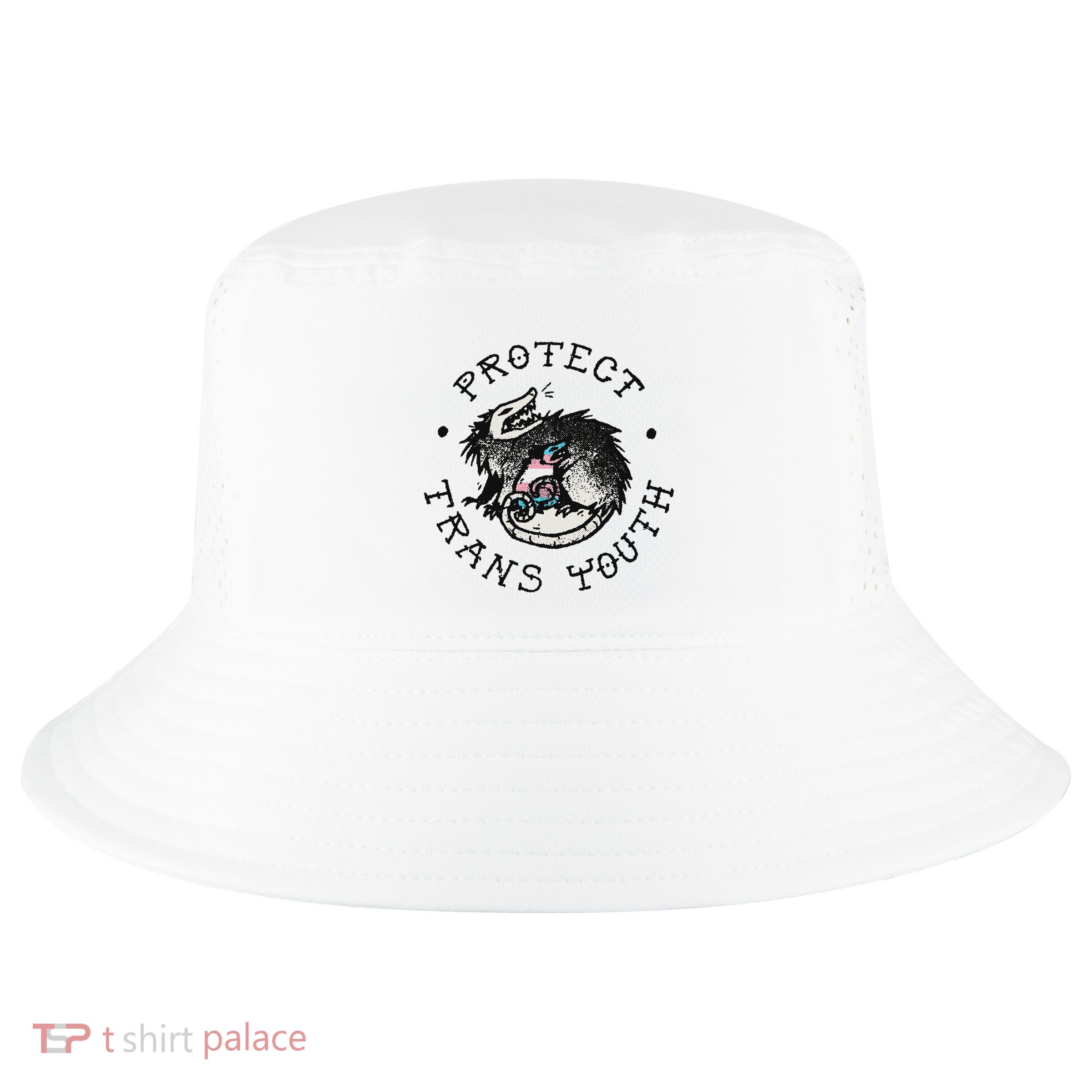 Protect Opossum Support Lgbt Pride Cool Comfort Performance Bucket Hat