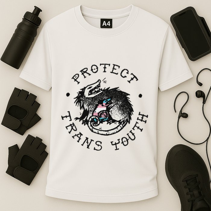 Protect Opossum Support Lgbt Pride Performance Shirt
