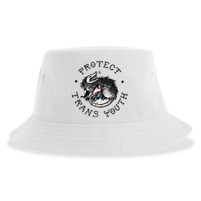 Protect Opossum Support Lgbt Pride Sustainable Bucket Hat