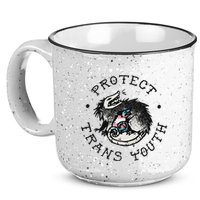 Protect Opossum Support Lgbt Pride 15oz Campfire Ceramic Mug