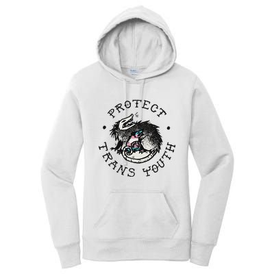 Protect Opossum Support Lgbt Pride Women's Pullover Hoodie