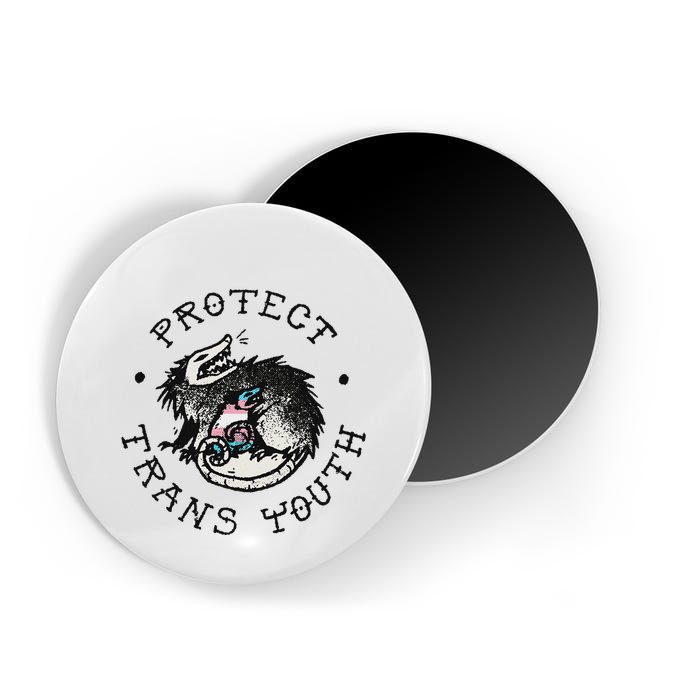 Protect Opossum Support Lgbt Pride Magnet