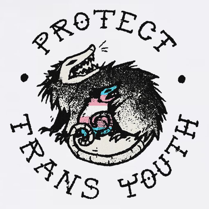 Protect Opossum Support Lgbt Pride Magnet