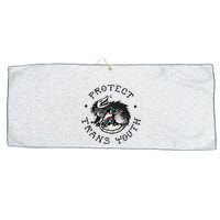 Protect Opossum Support Lgbt Pride Large Microfiber Waffle Golf Towel