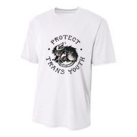 Protect Opossum Support Lgbt Pride Youth Performance Sprint T-Shirt