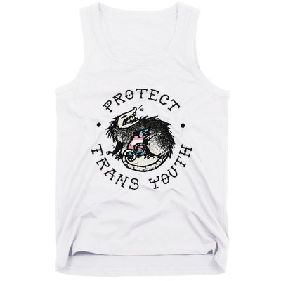 Protect Opossum Support Lgbt Pride Tank Top