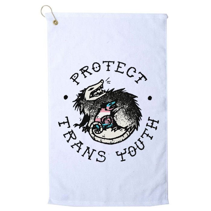Protect Opossum Support Lgbt Pride Golf Towel