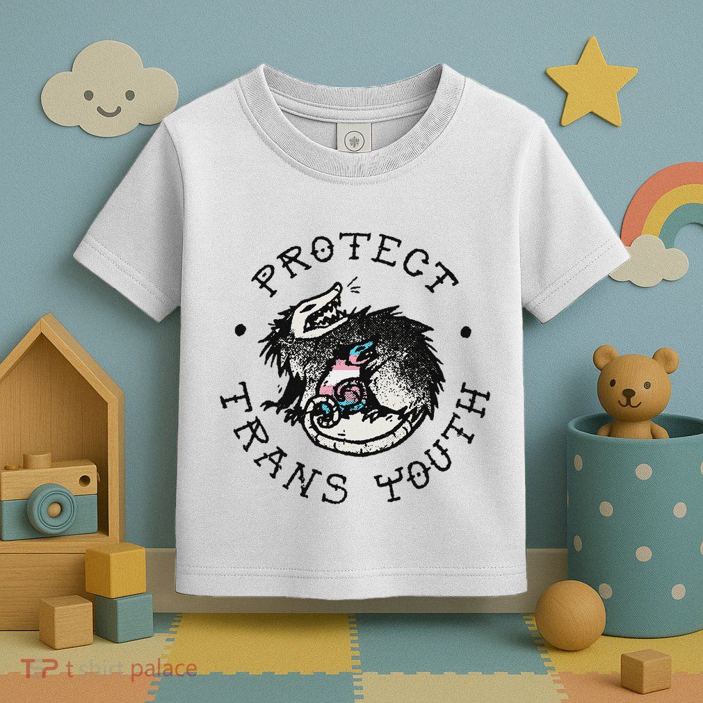 Protect Opossum Support Lgbt Pride Toddler T-Shirt
