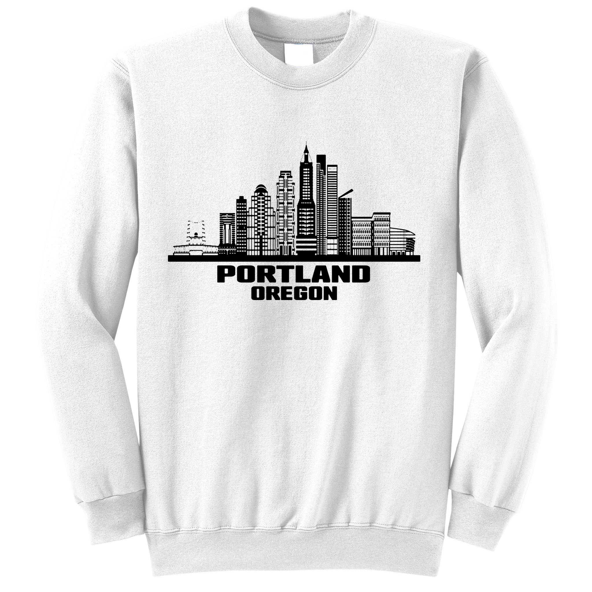 Portland Oregon State Skyline Sweatshirt