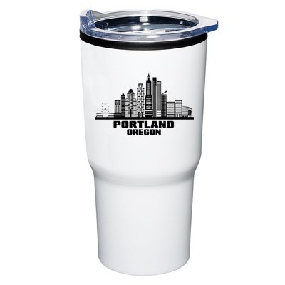 Portland Oregon State Skyline Tumbler