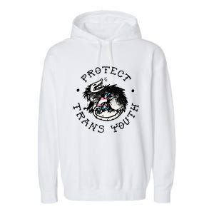 Protect Opossum Support Lgbt Pride Garment-Dyed Fleece Hoodie