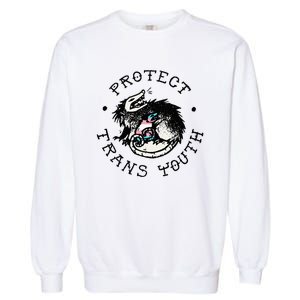 Protect Opossum Support Lgbt Pride Garment-Dyed Sweatshirt