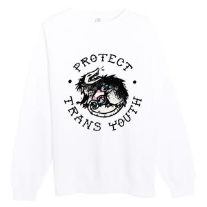 Protect Opossum Support Lgbt Pride Premium Crewneck Sweatshirt